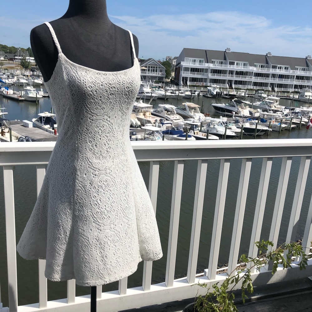 Garage White Dress Small